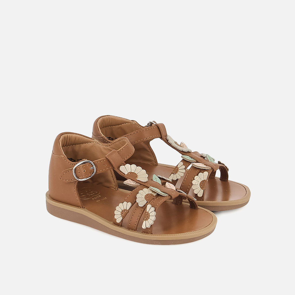 Mohn Multi Daisy Nappa Brown